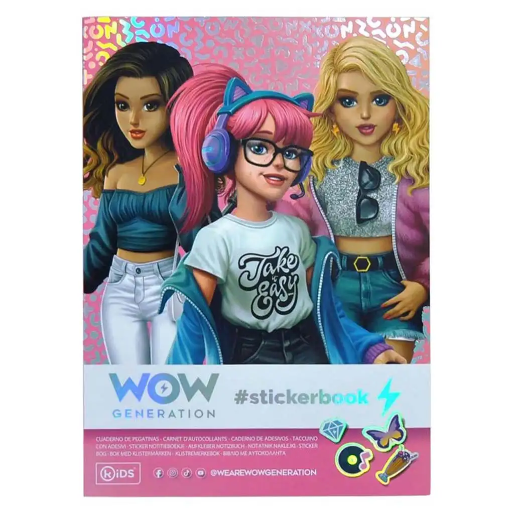 imagen de WOW Generation: Cuaderno de pegatinas 1