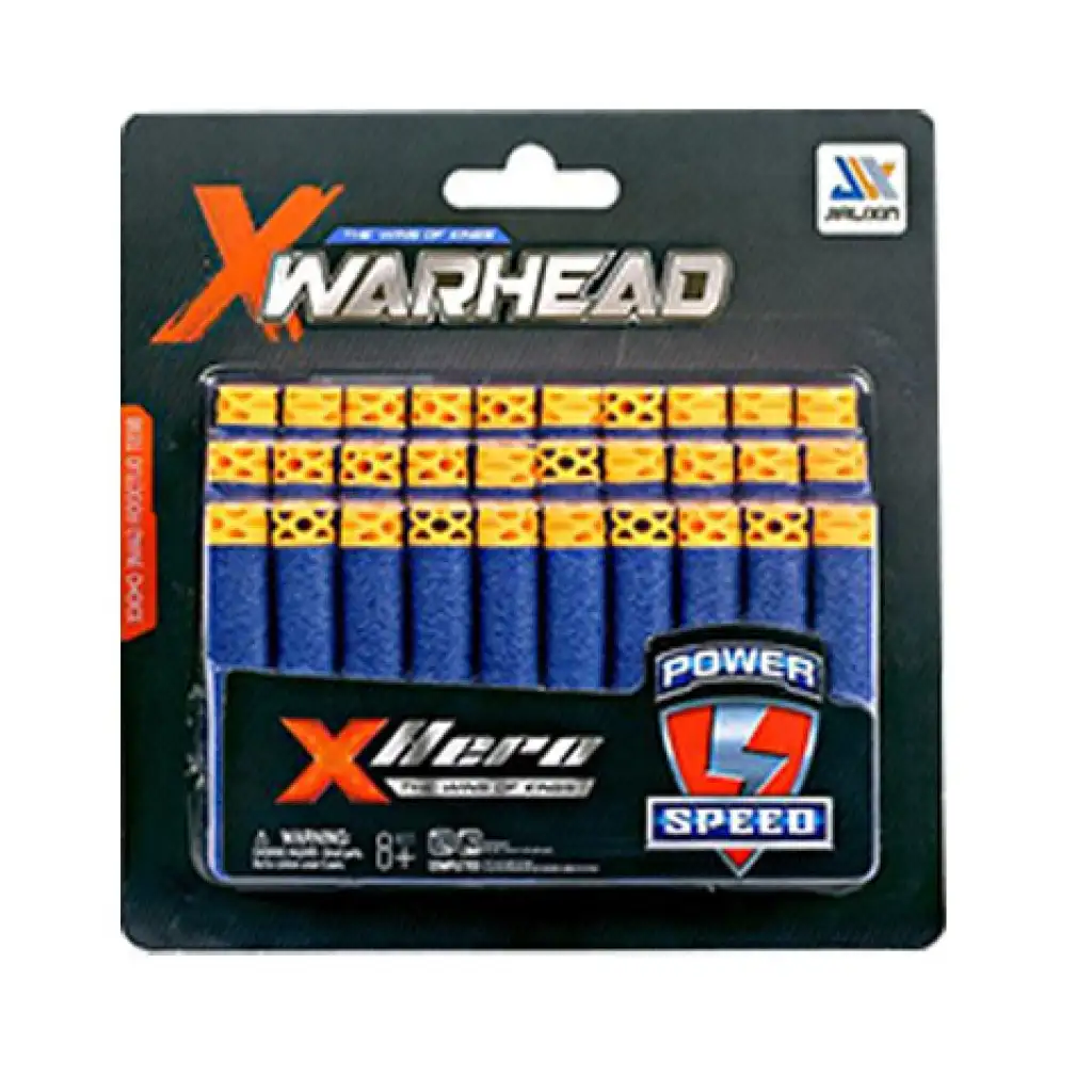imagen de X Warhead 30 unidades de munición de espuma 1