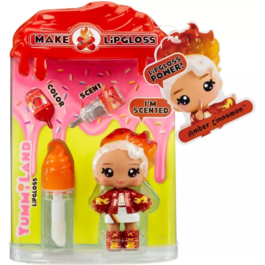imagen de Yummiland: Hazlo tú mismo brillo de labios y muñeca - Canela Ámbar 2.ª serie 1
