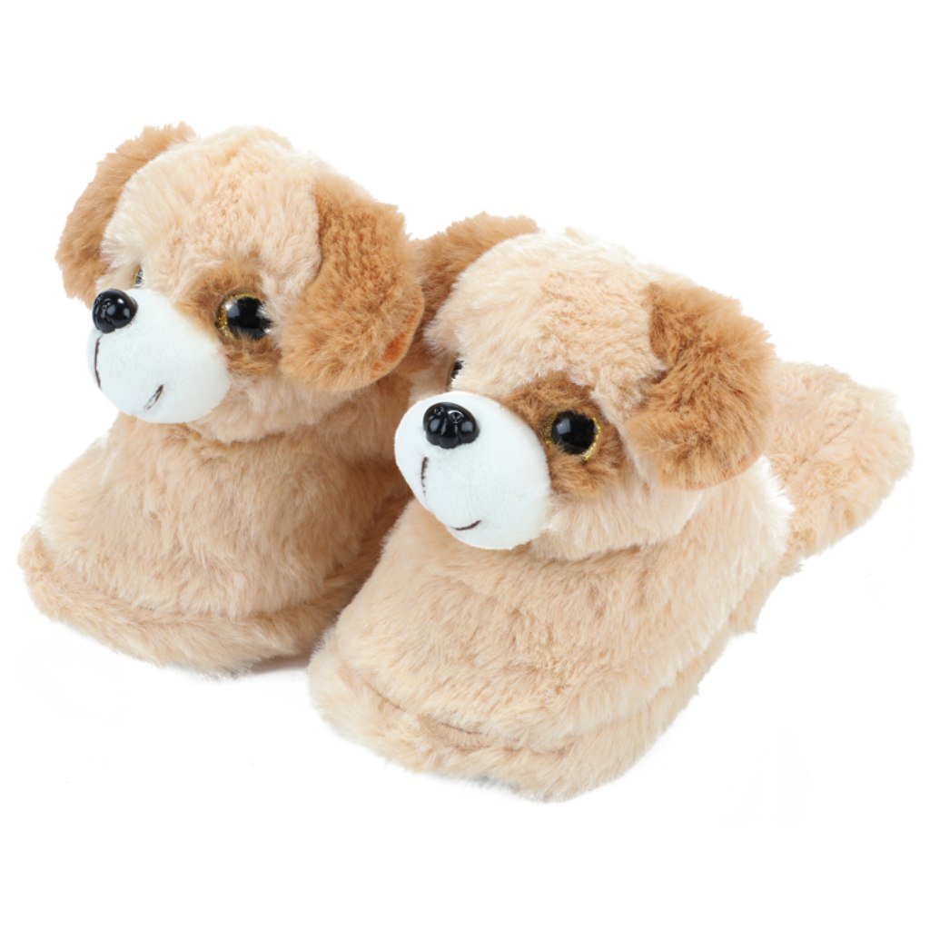 imagen de Zapatillas de peluche de perrito tamaño 25-27 2
