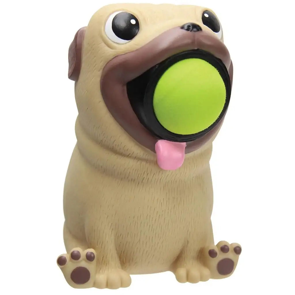 imagen de Zing: Popper Perro Mops con pelotas de lanzamiento 3
