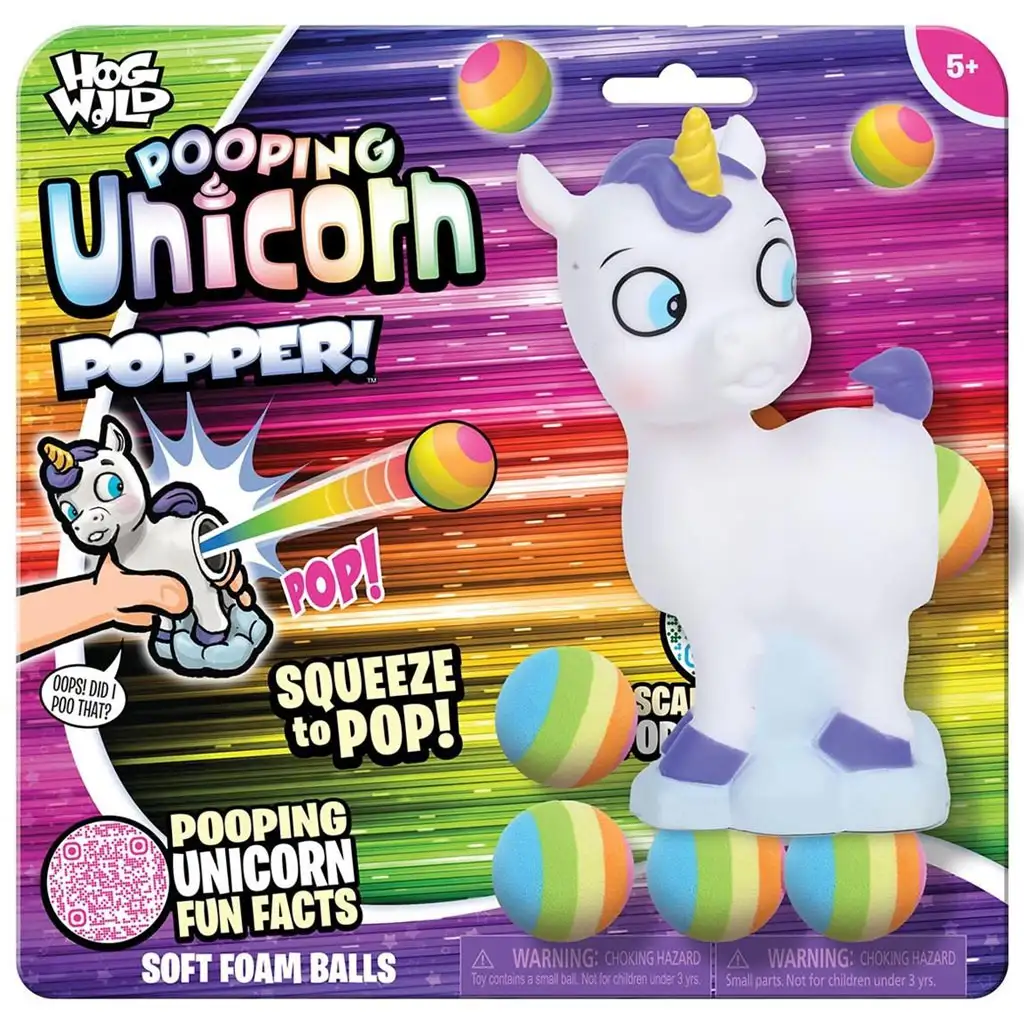 imagen de Zing: Popper unicornio blanco lanzador de pelotas 2