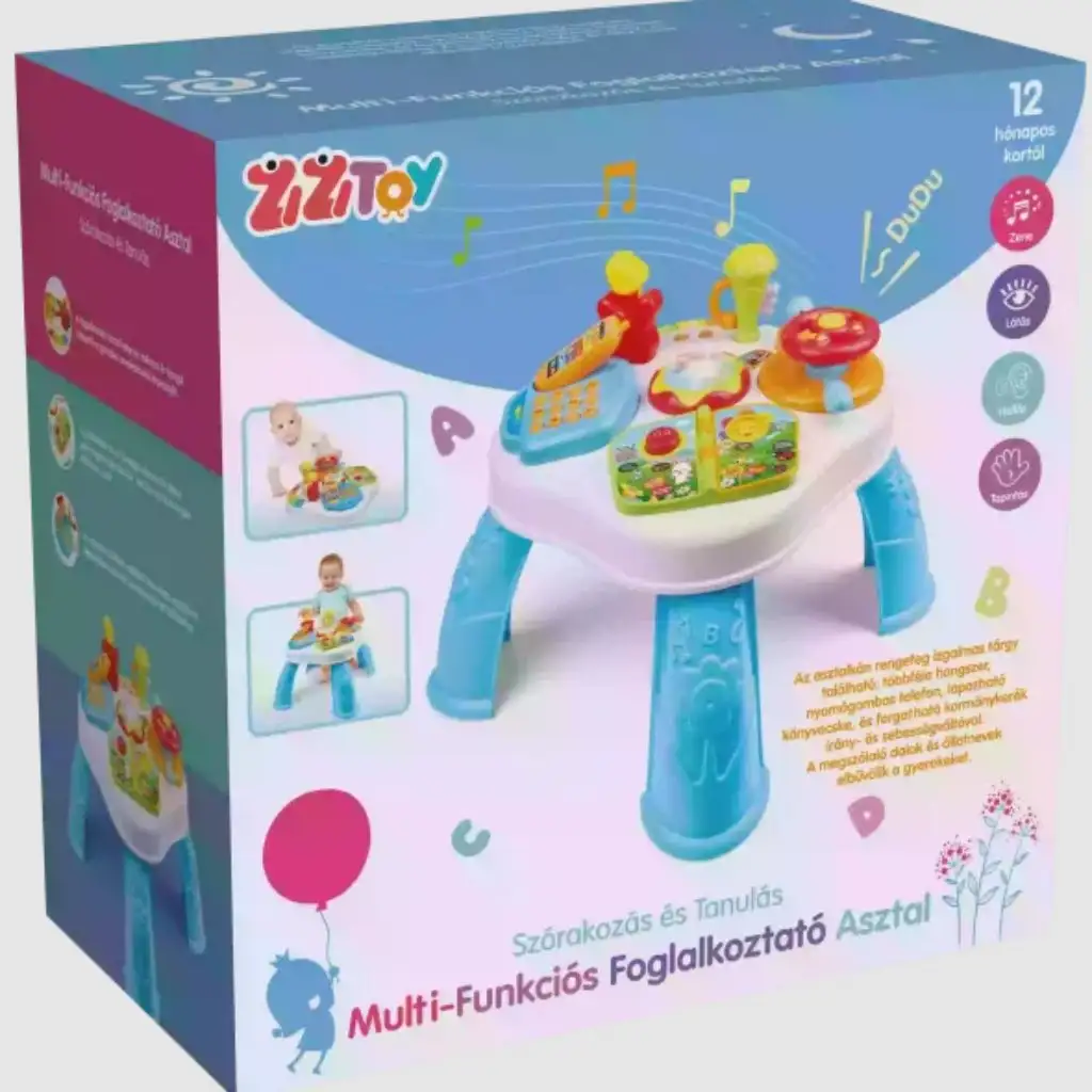 imagen de ZiziToy: Mesa de actividades multifuncional - En idioma húngaro 1
