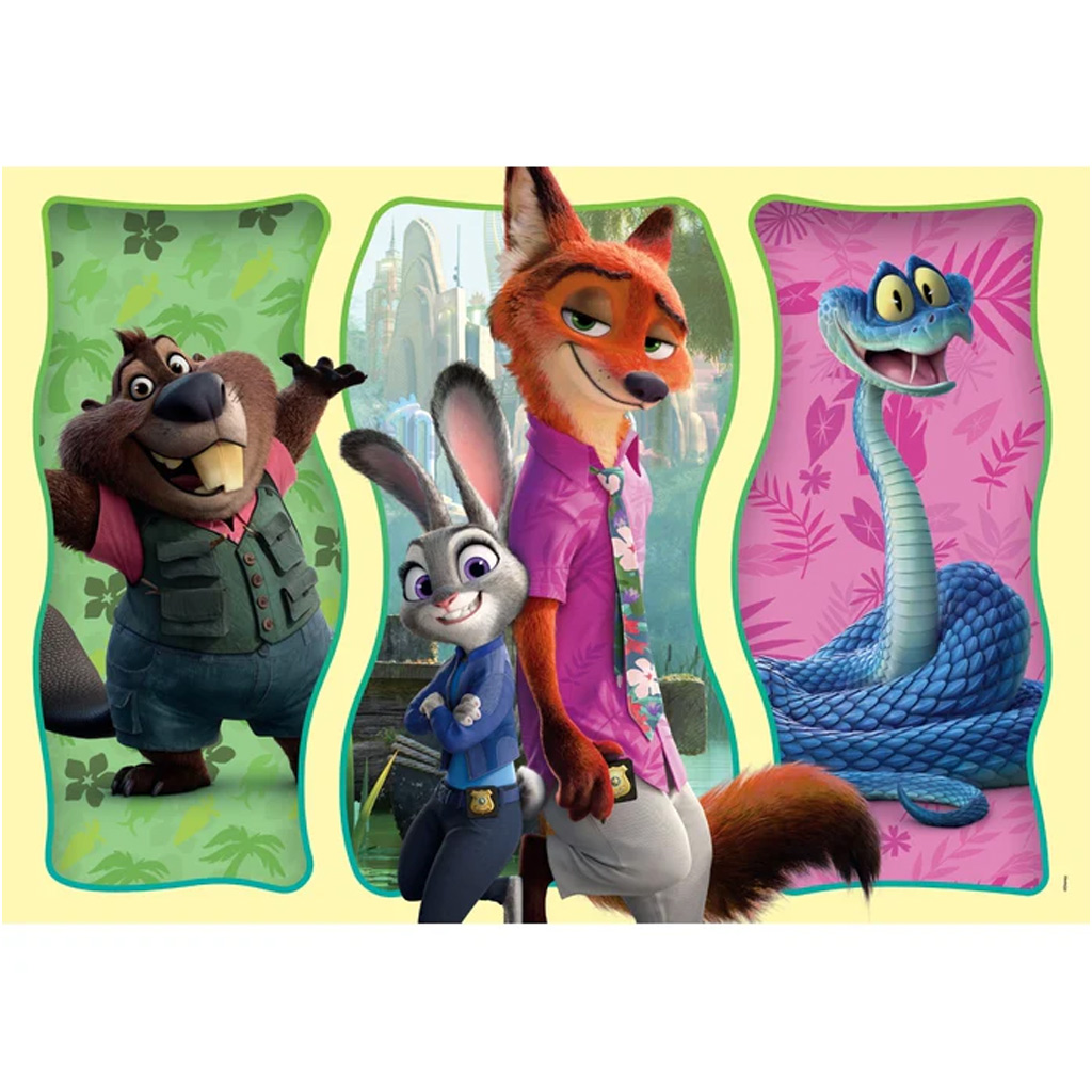 imagen de Zootropolis 2 104 piezas Super Color Puzzle - Clementoni 2