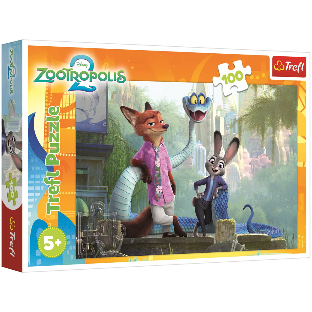 imagen de Zootropolis 2 rompecabezas de 100 piezas - Trefl 1