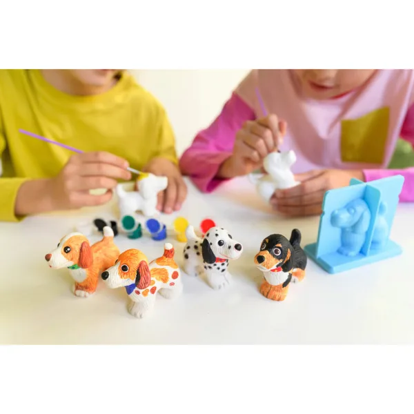 imagen de 4M Molde de yeso - Perritos adorables 8