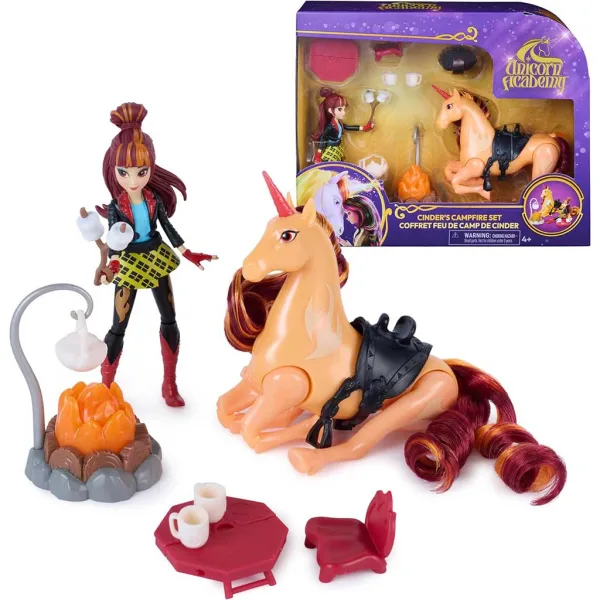 imagen de Academia de Unicornios: Conjunto de camping de Valentina y Cinder - Spin Master 2