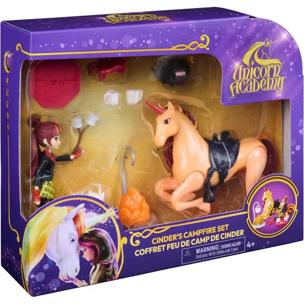 imagen de Academia de Unicornios: Conjunto de camping de Valentina y Cinder - Spin Master 1