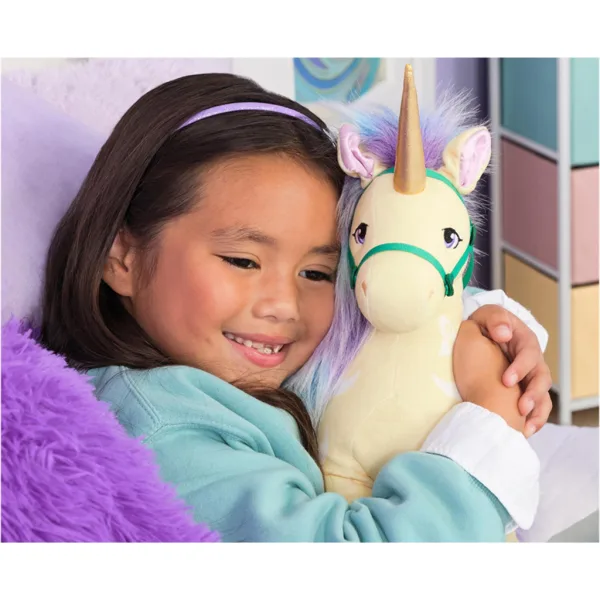 imagen de Academia Unicornio: Leaf unicornio de peluche de 38 cm - Spin Master 2