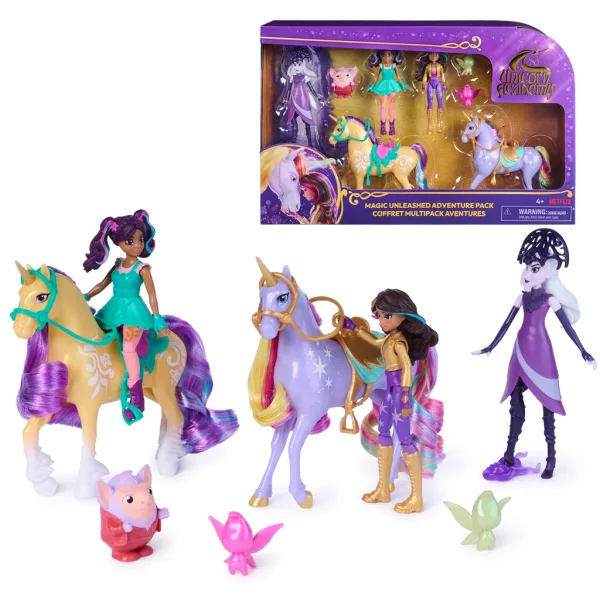 imagen de Academia Unicornio: Paquete múltiple de personajes con unicornios - Spin Master 1