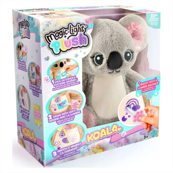 imagen de Airbrush Magic Lightplüss - Koala de peluche coloreable 1