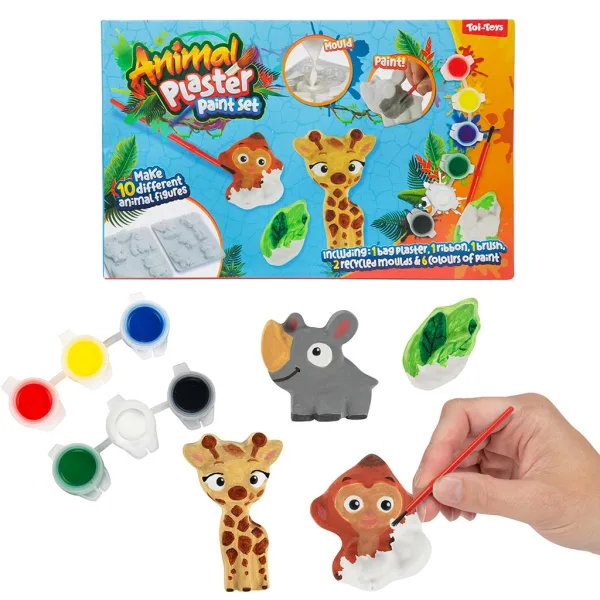 imagen de Animal Plaster: Set de yeso y pintura de animales y unicornios en varias versiones 1ud 2