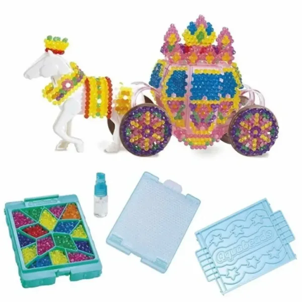 imagen de Aqua Beads 3D carroza brillante set creativo 2