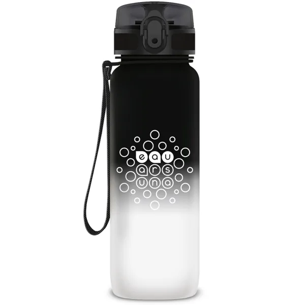 imagen de Ars Una: botella de color degradado mate sin BPA - 800 ml - Black&White 1