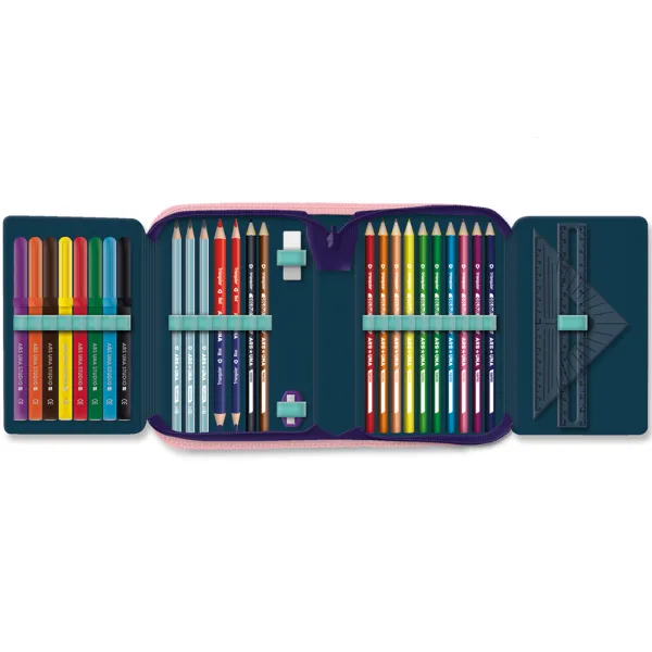 imagen de Ars Una: Estuche de lápices relleno de luces del norte 13x19x4cm 2