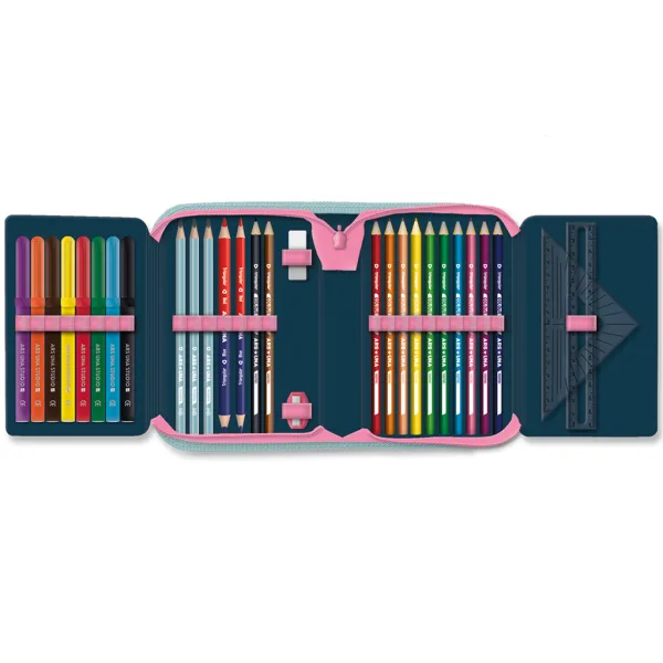 imagen de Ars Una: Estuche desplegable lleno de flores frescas 13x19x4cm 2