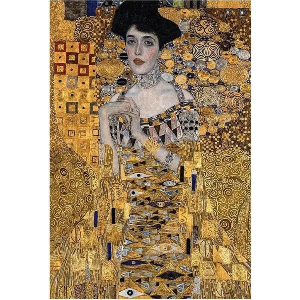 imagen de ArtFrame: Gustav Klimt - Adele Bloch-Bauer I. Puzzle de 500 piezas con marco - Trefl 2