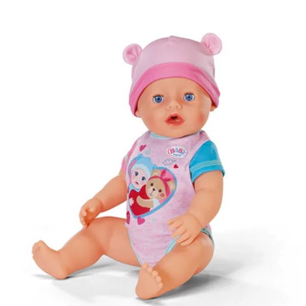 imagen de Baby Born: Conjunto de muñeca interactiva Emma con accesorios de 43 cm - Zapf Creation 2