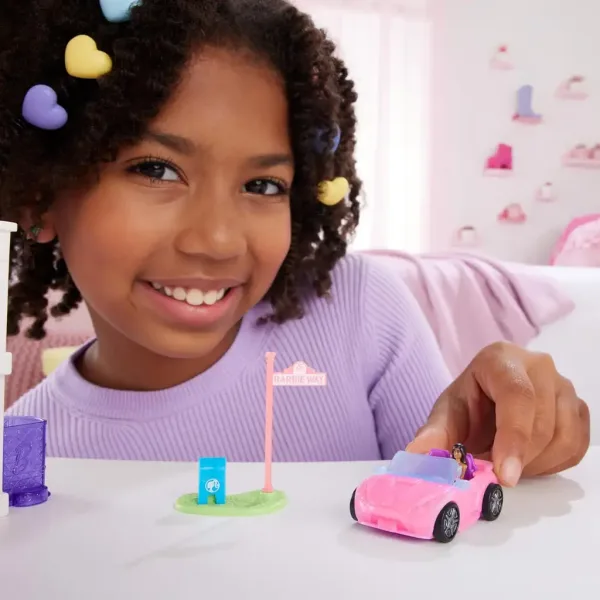 imagen de Barbie: Mini BarbieLand vehículos - Set de coche de ensueño - Mattel 4