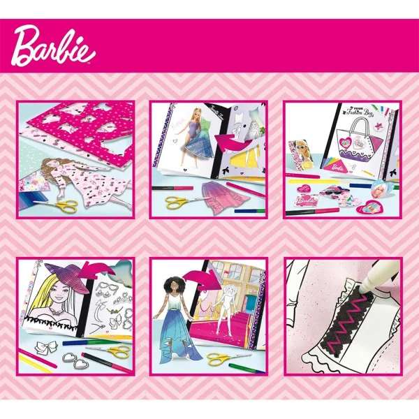 imagen de Barbie Moda escuela set creativo - Lisciani 3