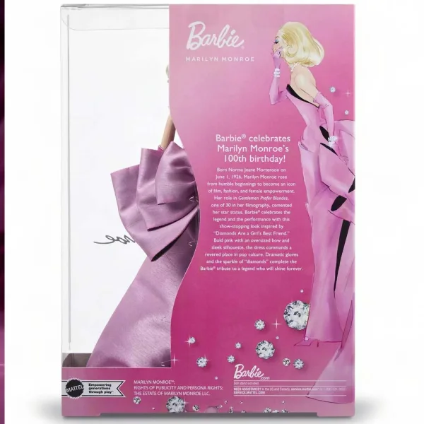 imagen de Barbie: Muñeca de colección Marilyn Monroe 33 cm - Mattel 7