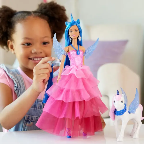 imagen de Barbie: Princesa pegaso zafiro con accesorios - Mattel 6