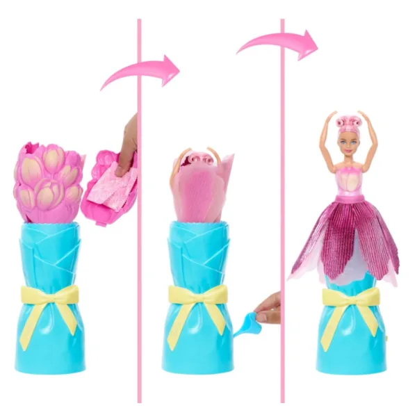 imagen de Barbie Reveal: Magia de Flores muñeca sorpresa - Tulipán - Mattel 3