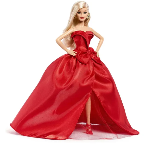 imagen de Barbie: Signature Holiday 2026 muñeca de colección rubia 32 cm - Mattel 3