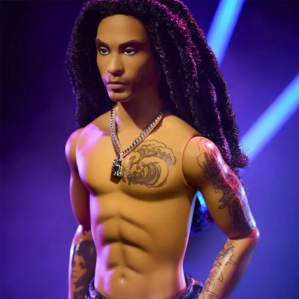 imagen de Barbie: Signature Kenbassadors Lenny Kravitz muñeca de colección 33cm - Mattel 2