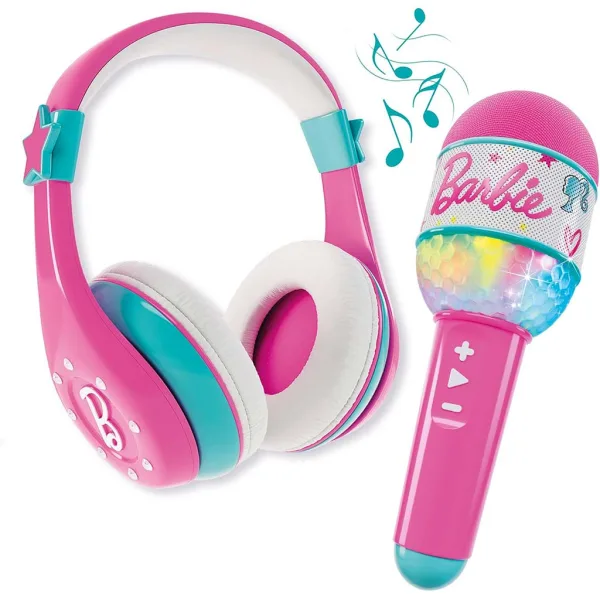 imagen de Barbie Sound Your Style set con auriculares y micrófono - Lisciani 3