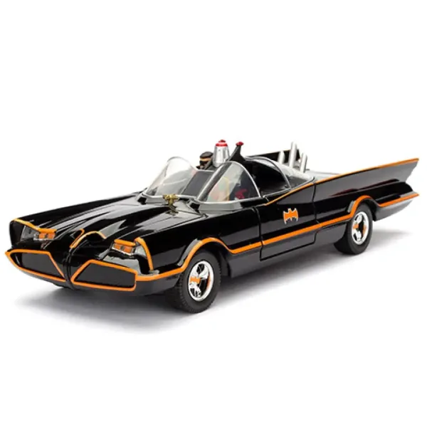imagen de Batman: Clásico Animado TV Batmóvil automóvil de metal ensamblable 1/24 - Simba Toys 4