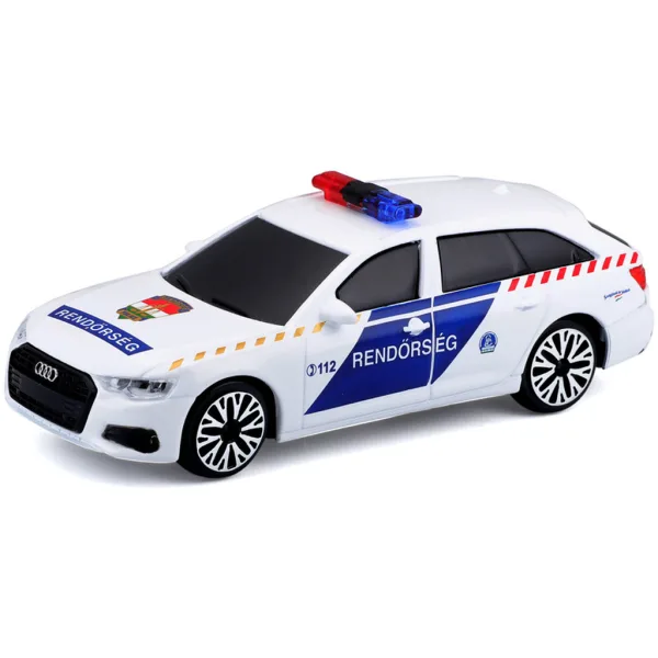 imagen de Bburago: Audi A6 coche de policía húngaro con sirena 1/43 2