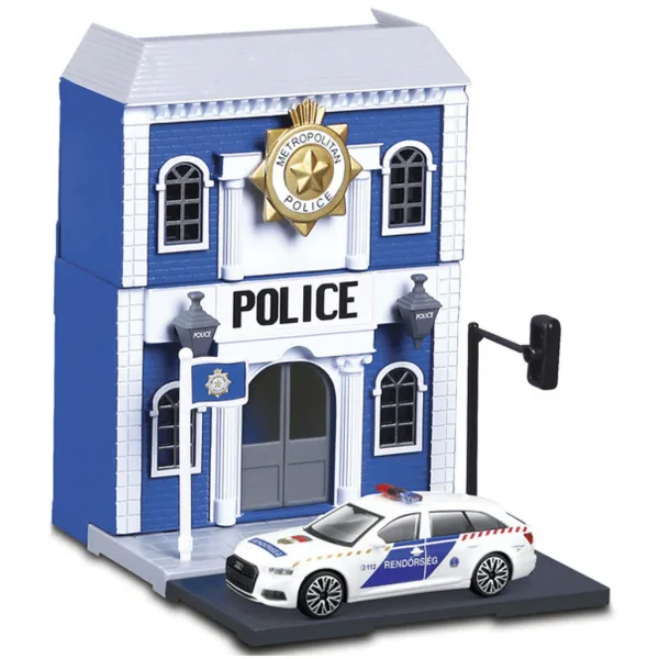imagen de Bburago city - Audi A6 coche de policía y comisaría 1 /43 3