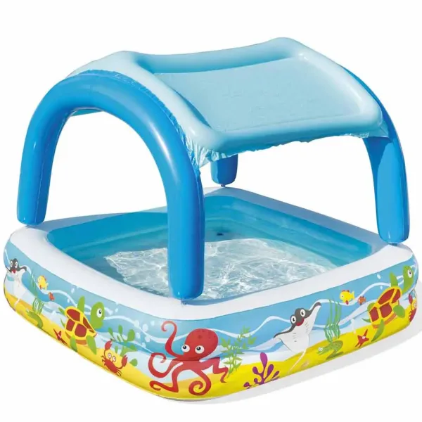 imagen de Bestway: Beach Buddy™ piscina inflable con techo protector solar 140 x 140 x 114 cm 3