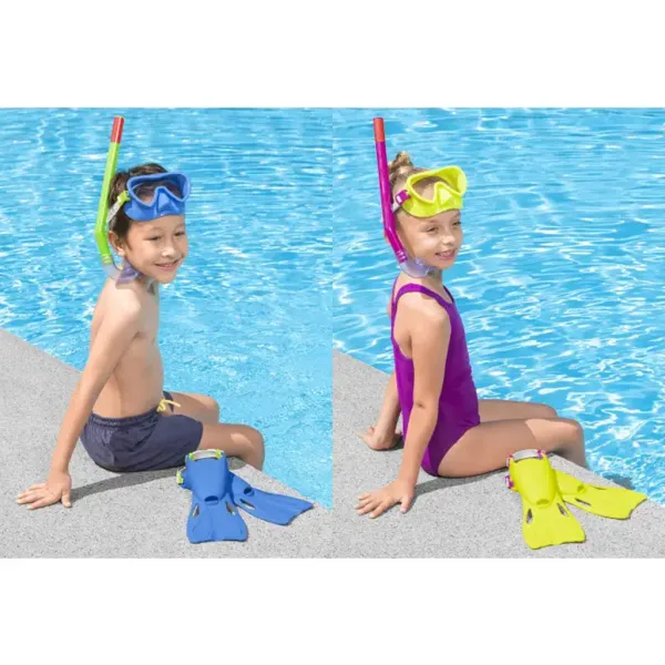 imagen de Bestway: Crusader Essential™ equipo de snorkel en dos versiones 1ud 2