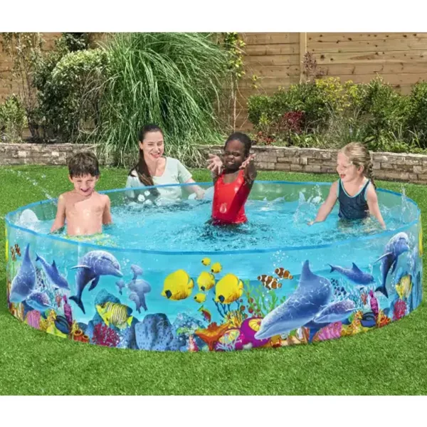 imagen de Bestway: Fill 'N Fun™ Odyssey piscina inflable con diseño de océano Ø 244 x 46 cm 2