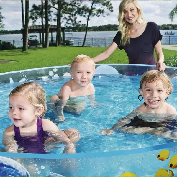 imagen de Bestway: Fill 'N Fun Odyssey piscina inflable de pared rígida, Ø 183 x 38 cm 4