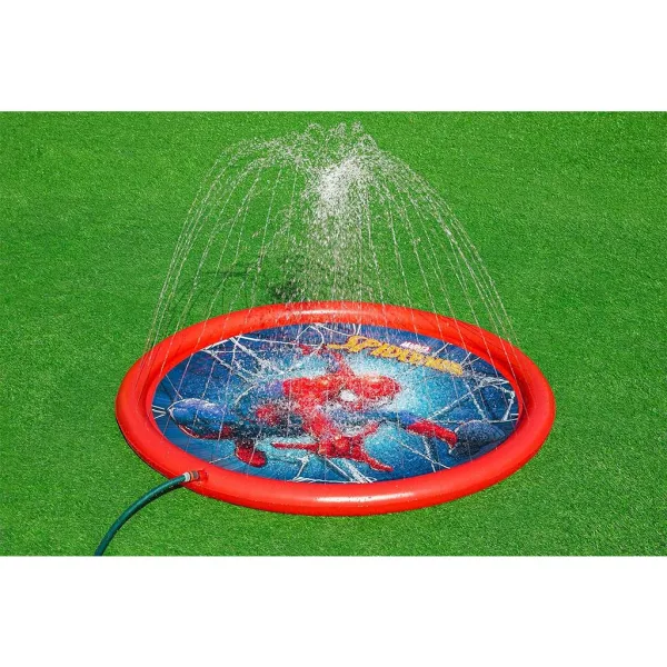 imagen de Bestway: Piscina de chapoteo con pulverizador de agua de Spider-Man™ 165cm 2