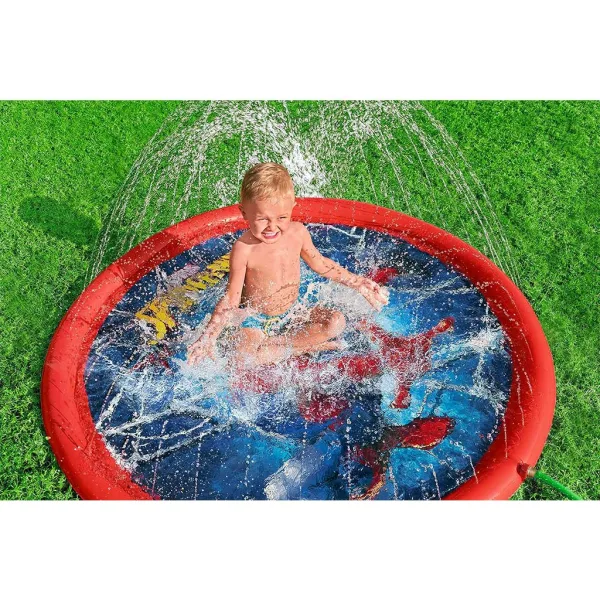 imagen de Bestway: Piscina de chapoteo con pulverizador de agua de Spider-Man™ 165cm 3