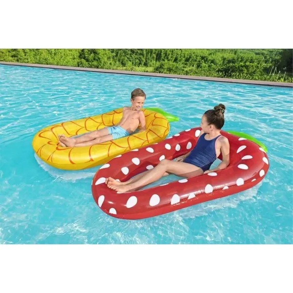 imagen de Bestway: Sweet Summer™ Colchoneta inflable de frutas con red 164x88x23cm varios 1ud 2
