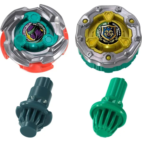 imagen de Beyblade X Sneak attack battle arena con 2 peonzas - Hasbro 3