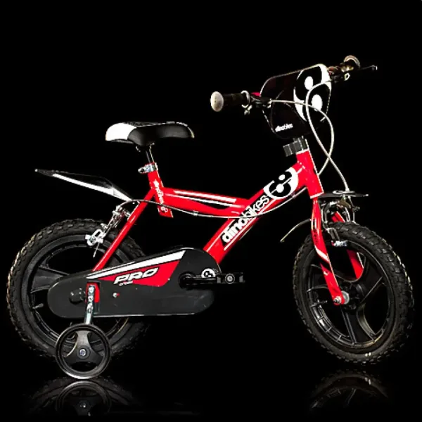 imagen de Bicicleta infantil de color rojo tamaño 16 - Bicicleta Dino Bikes 1