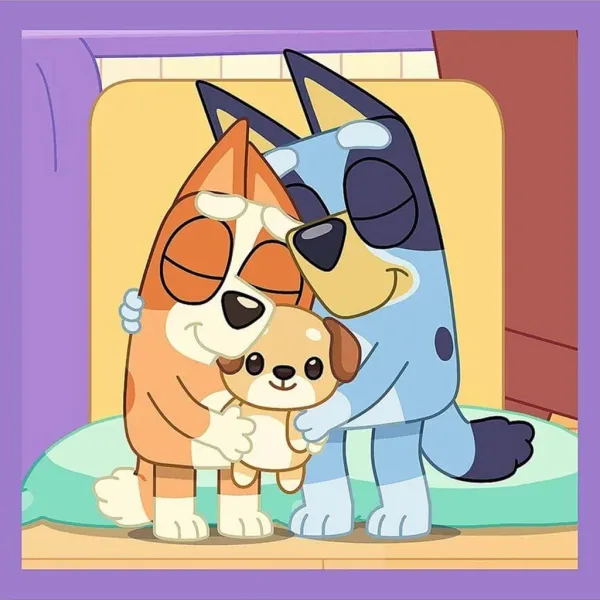 imagen de Bluey 3 en 1 puzzle de 20-36-50 piezas - Trefl 2