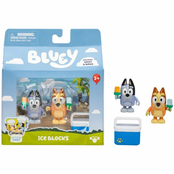 imagen de Bluey: Paquete de figuras de personajes dobles - Helado 2
