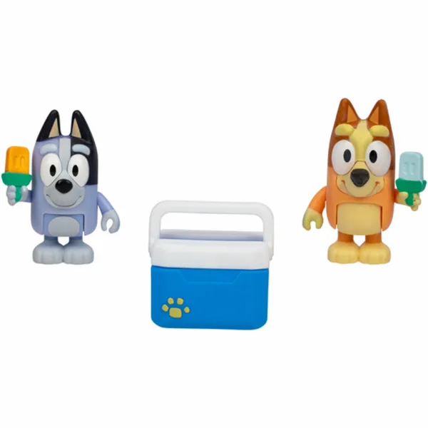 imagen de Bluey: Paquete de figuras de personajes dobles - Helado 3