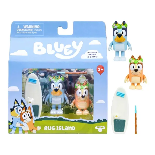 imagen de Bluey: Paquete de figuras dobles - Isla 2