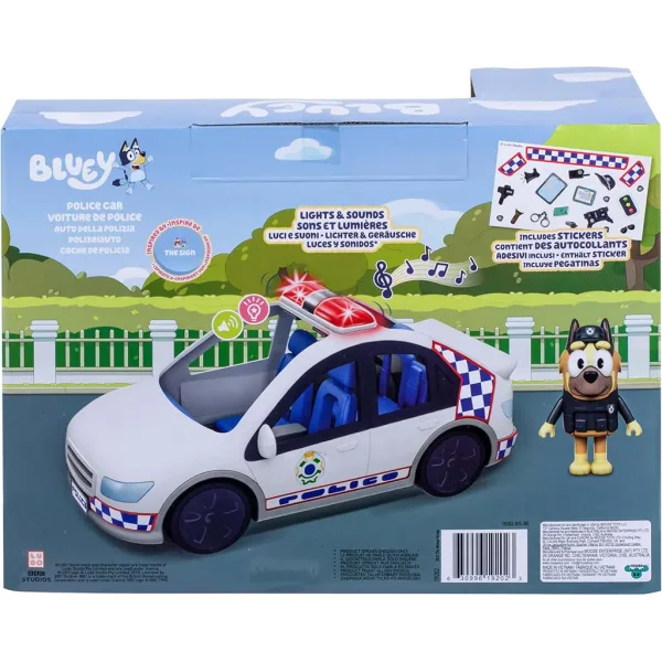 imagen de Bluey: Set de juego de coche de policía con figura 2