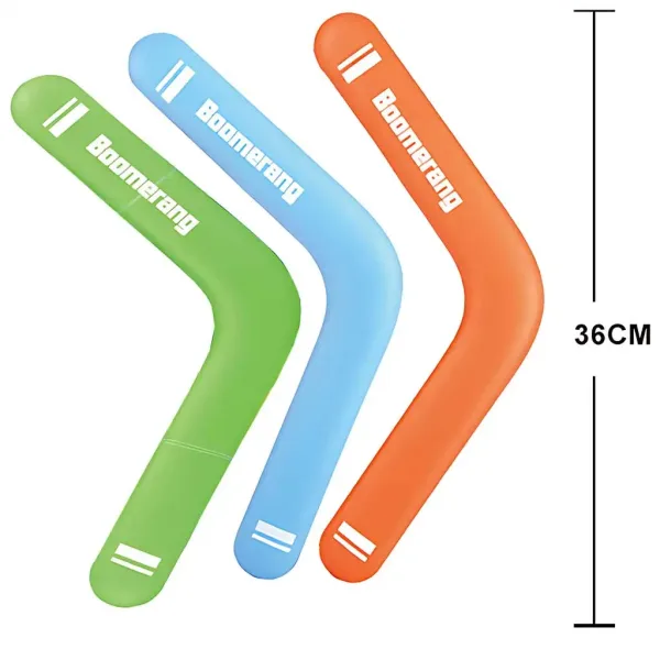 imagen de Boomerang: Boomerang de varios colores 36cm 1ud 2