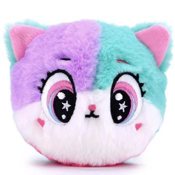 imagen de Bouncibles: Pelota de peluche rebotadora - Theia, la colorida gata 1