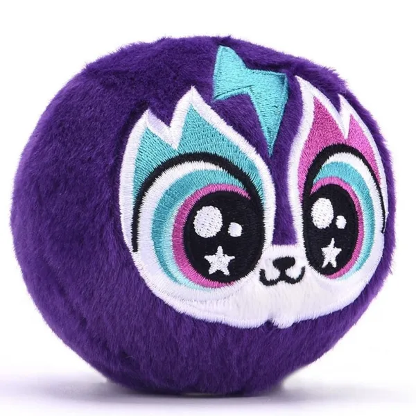 imagen de Bouncibles: Pelota de peluche rebotante - Electra, la gata morada 2